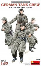 MiniArt 1/35 �quipage Char Allemand Uniforme Hiver
