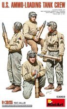 MiniArt 1/35 US-Panzercrew Munitionsladen 4 Figuren