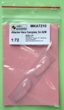 1/72 Supermarine Attacker F.1/FB.2 vacu canopy