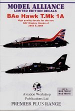 Model Alliance 1/72 RAF Display Hawks 2003/2004 Decal