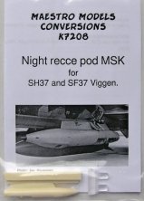 1/72 Night recce pod MSK for SH37/SF37 Viggen