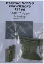 1/72 SAAB 37 Viggen fin fold set (HELL)