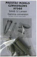 1/72 SAAB 32 Lansen Gamma conversion (HELL)