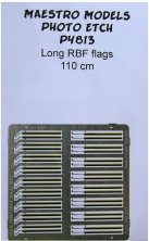 1/48 Long RBF flags 110cm (PE set)