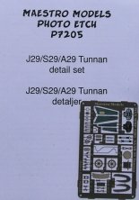 1/72 J29 Tunnan (flying Barrel) detail set (HELL)