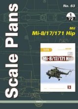 1/24 Scale Plans No.63 Mil Mi-8/Mi-17/Mi-171 Hip
