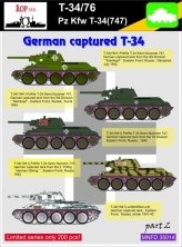 1/35 Russian T-34-76 German captured Russian T-34 part 2