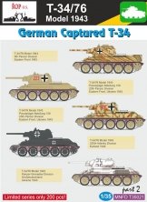 1/35 Russian T-34/76 Model 1943  German Captured T-34 Part 2
