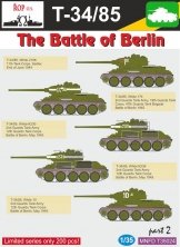 1/35 Russian T-34/85  The Battle of Berlin Part 2