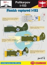 1/72 Polikarpov I-153  Finnish captured I-153 Part 4