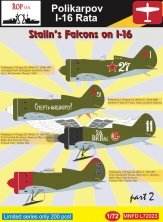 1/72 Polikarpov I-16 Rata  Stalin Falcons on I-16 Part 2