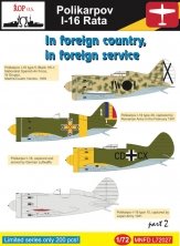 1/72 Polikarpov I-16 Rata  In a foreign county service Part 2