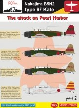 1/72 Nakajima B5N2 Kate typ 97 Pearl Harbour Attack Part 2