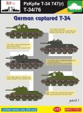 1/72 Russian T-34/76 Model 1940  German captured T-34 Part 1