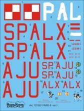 1/72 Decal RWD-5 vol. 1