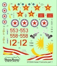 1/72 Asian Fulcrums part 1