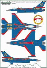 1/72 Belgian F-16AM 75 Years 2ND Squadron Comet