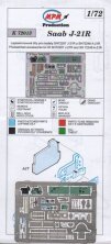 1/72 SAAB J-21R/A-21R Detail PE set (SP.HOB)