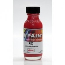 Red Engine covers for aircraft