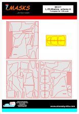 1/48 Aero L-39C/L-39ZA Albatros scheme A paint mask
