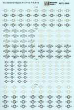 1/72 U.S. Standard Insignia F-14A, F-15, F-16, F/A-18