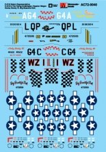 1/72 North-American P-51B Salem Representative, P-51D's