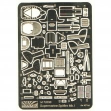 1/72 Supermarine Spitfire Mk.Ib PE set