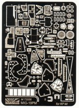 1/72 Mikoyan MiG-19PM Pe set for Kovozavody Prostejov