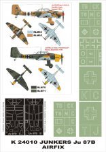 Montex Masques Junkers Ju-87B Stuka 1/24 pour Airfix