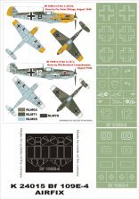 Montex Masques Bf-109E-4 verri�re + insignes 1/24 Airfix