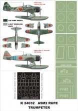 Montex Masques Nakajima A6M2-N Rufe 1/24 Trumpeter