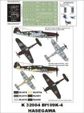 Montex 1/32 Masques Bf-109K-4 Verri�re & Insignes