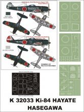 Montex Masques Nakajima Ki-84 Hayate 1/32 Hasegawa