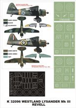 Montex 1/32 Westland Lysander Mk.III Masques Revell