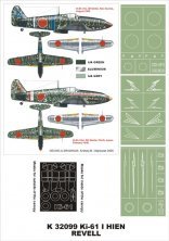 Montex 1/32 Kawasaki Ki-61-I Hien Masques Verri�re Revell