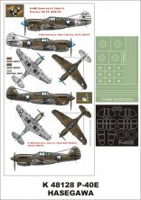 Montex 1/48 P-40E Kittyhawk Masques Vernis Cockpit
