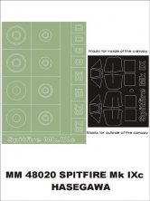 Montex Masks Spitfire Mk.IXc 1/48 Hasegawa
