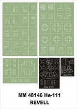 1/48 Heinkel He-111-6 masks