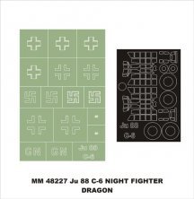 Montex Masks 1/48 Ju-88C-6 Night Fighter Canopy