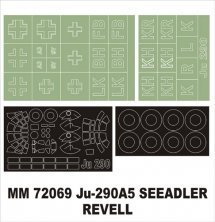 Montex Masks Junkers Ju-290A-5/A-7 1/72 Revell