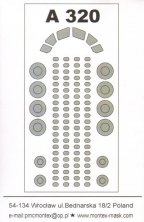 1/144 Airbus A320 (outside) (for Zvezda)