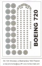 1/144 Boeing 720B (outside) (for Roden)