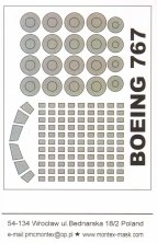 1/144 BOEING 767 (outside) (for Zvezda)