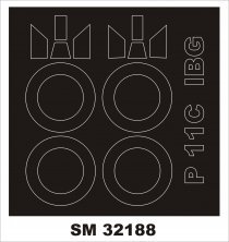 1/32 Pzl P-11c mask