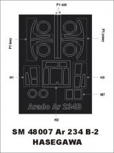 Montex 1/48 Masque Arado Ar-234B-2 Hasegawa