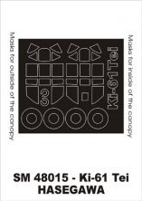 Montex 1/48 Kawasaki Ki-61 Hien Masques cadre verri�re