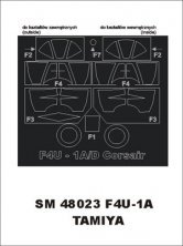 Montex 1/48 Masque Vernis Cadre Verri�re F4U-1A Corsair