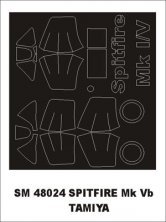 Montex 1/48 Supermarine Spitfire Mk.Vb Masque Vernis Cadre