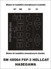 Montex 1/48 F6F-3 Hellcat Masques cadre verri�re