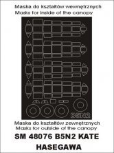 Montex 1/48 Nakajima B5N2 Kate Masques cadre verri�re
